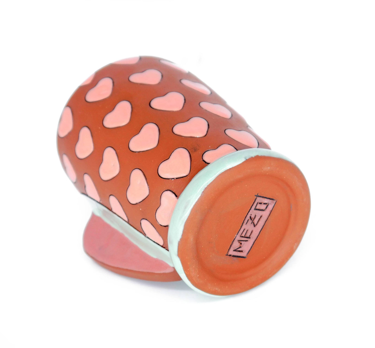 Pink Heart Tumbler