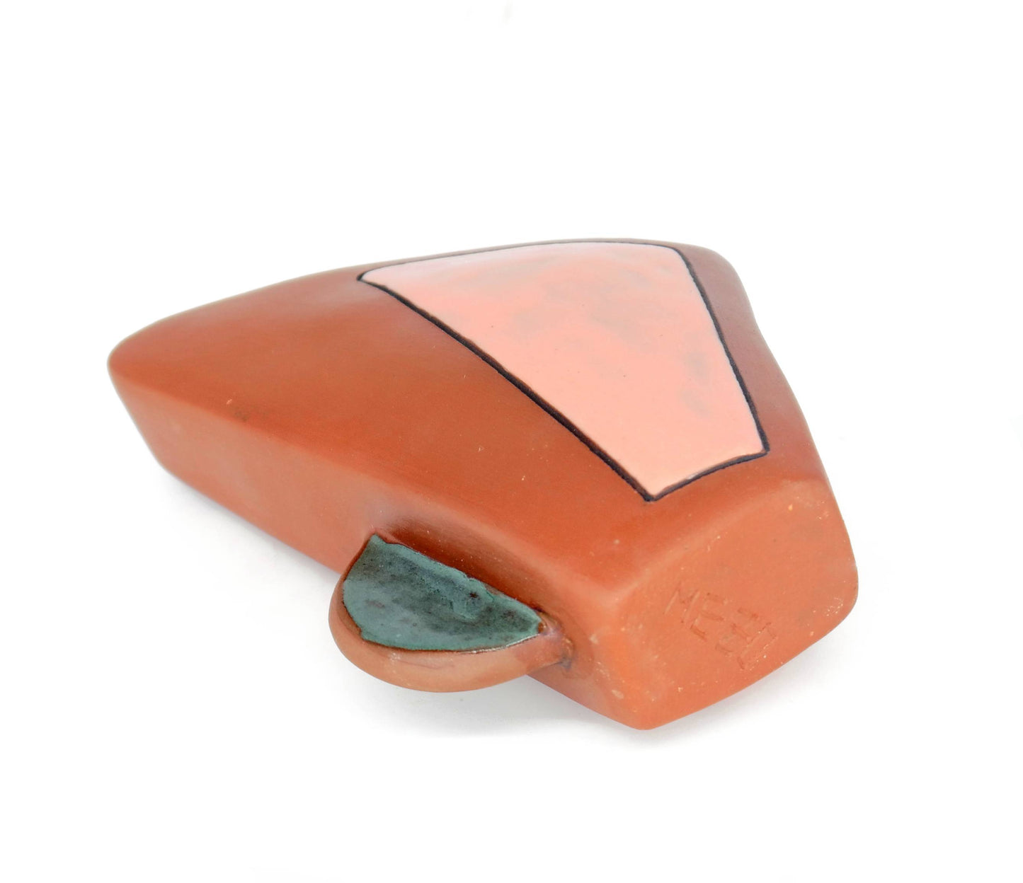 Pink Polygon Vase