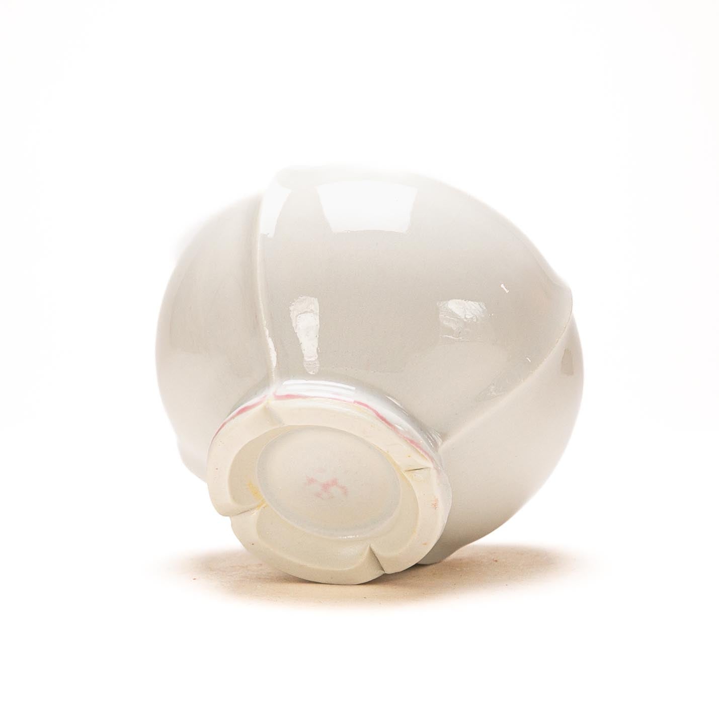 Gloss White Sugar Jar