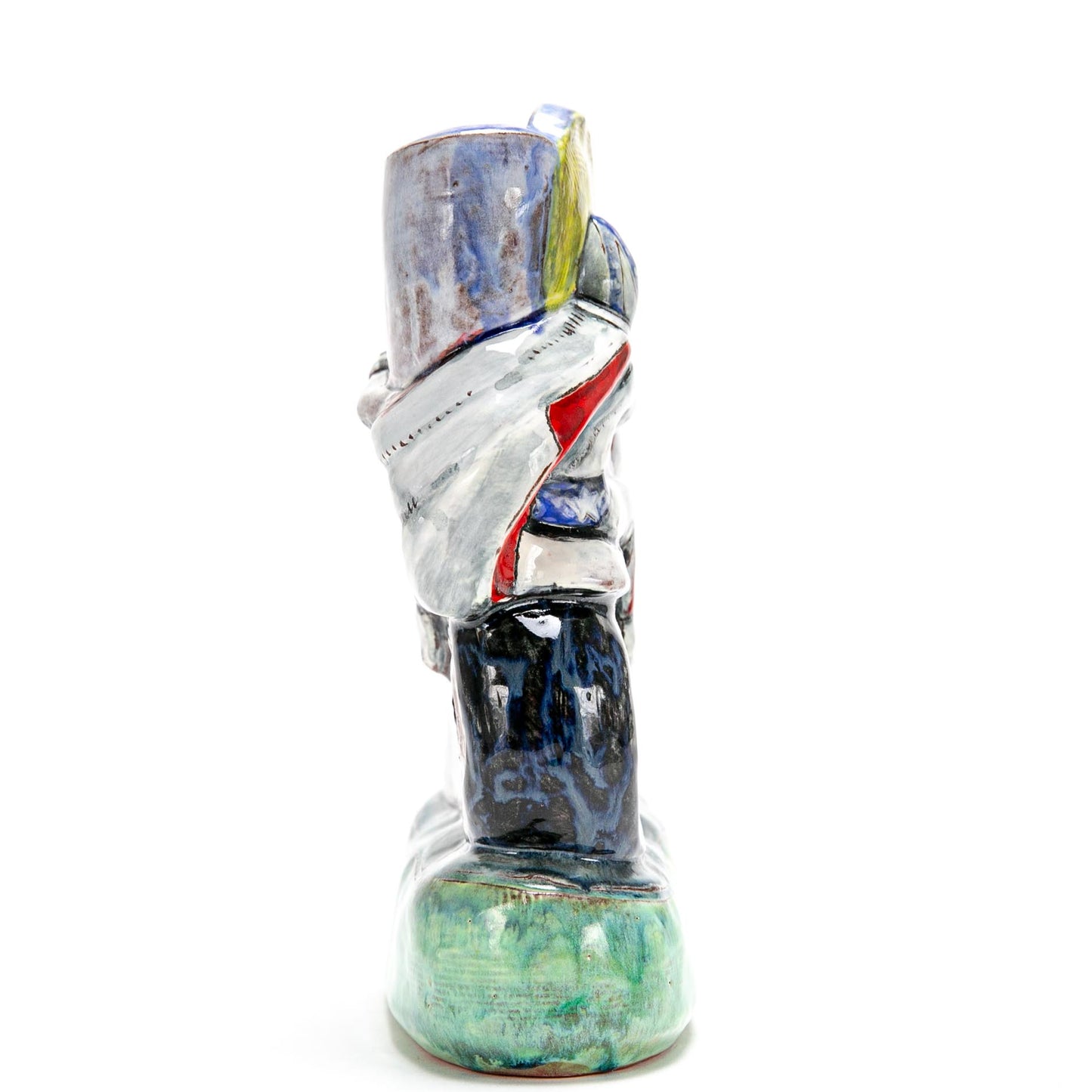Cyclist Vase