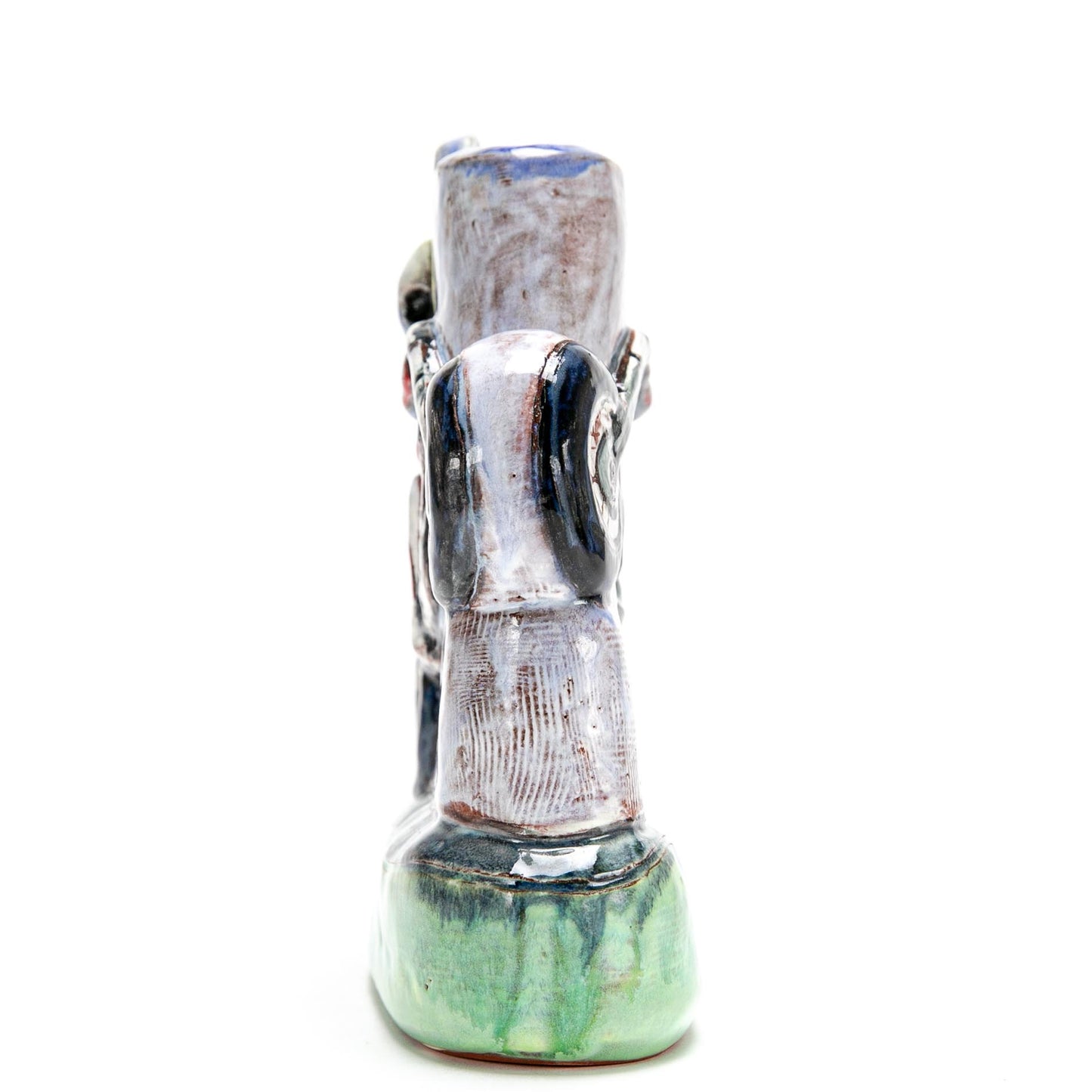 Cyclist Vase