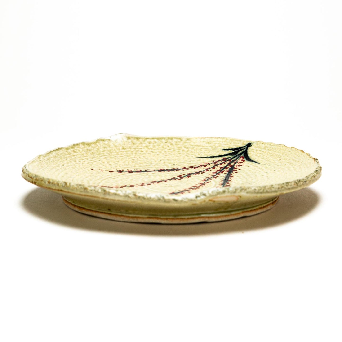 Dinner Plate w/ Red Sage