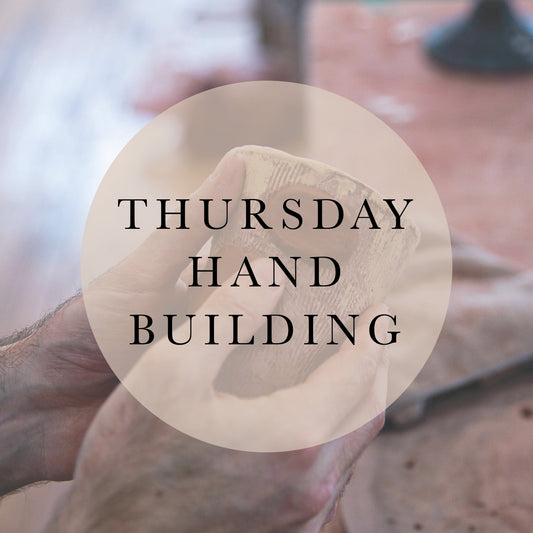 JANUARY 8th Thursday Night: Winter Gatherings (Hand-building)