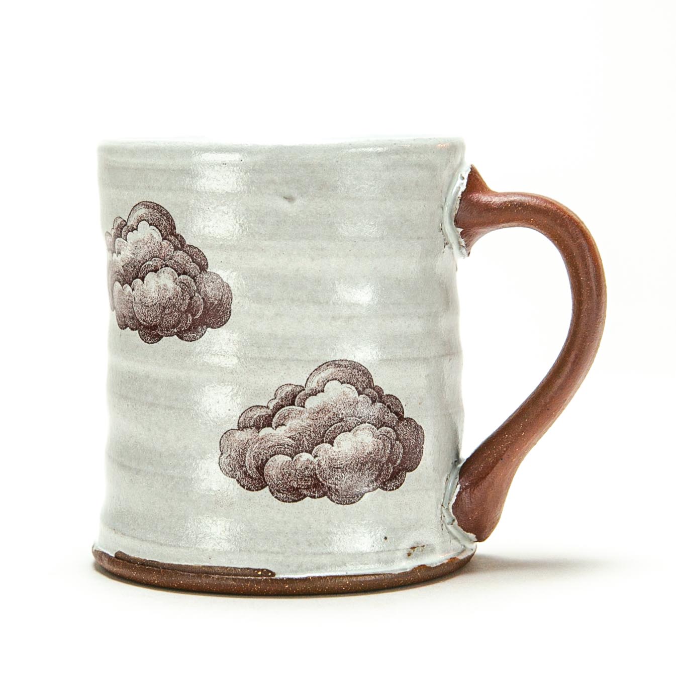 Diner Mug with Clouds