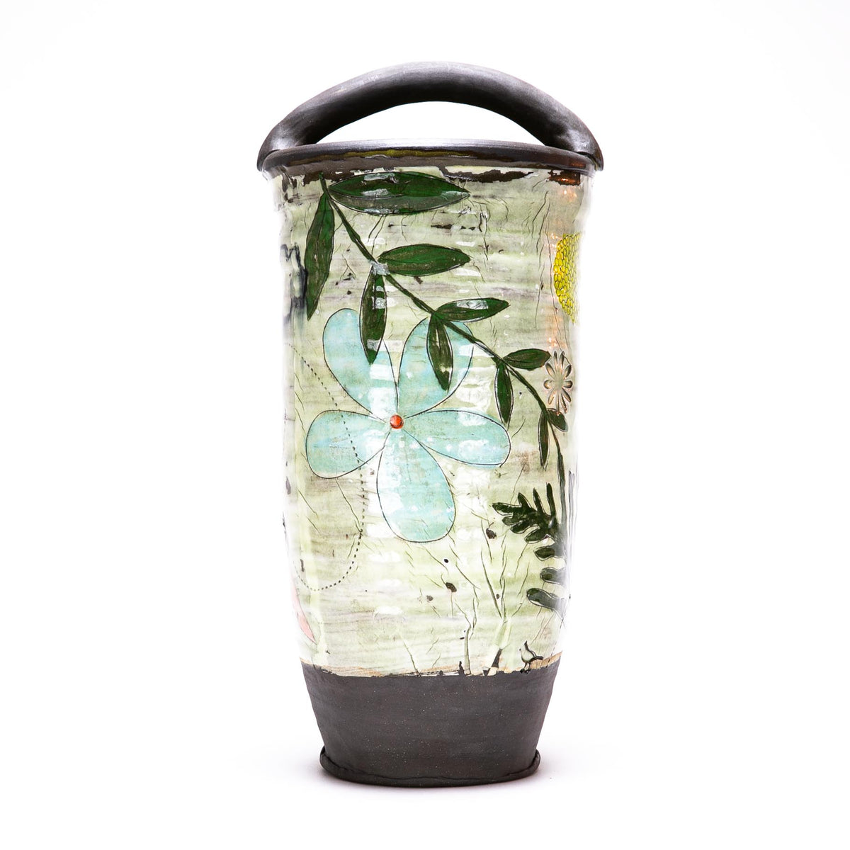 Large Basket Vase