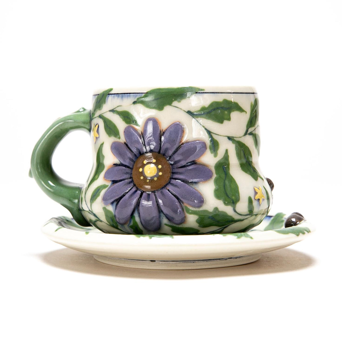 Spooky Teacup + Saucer