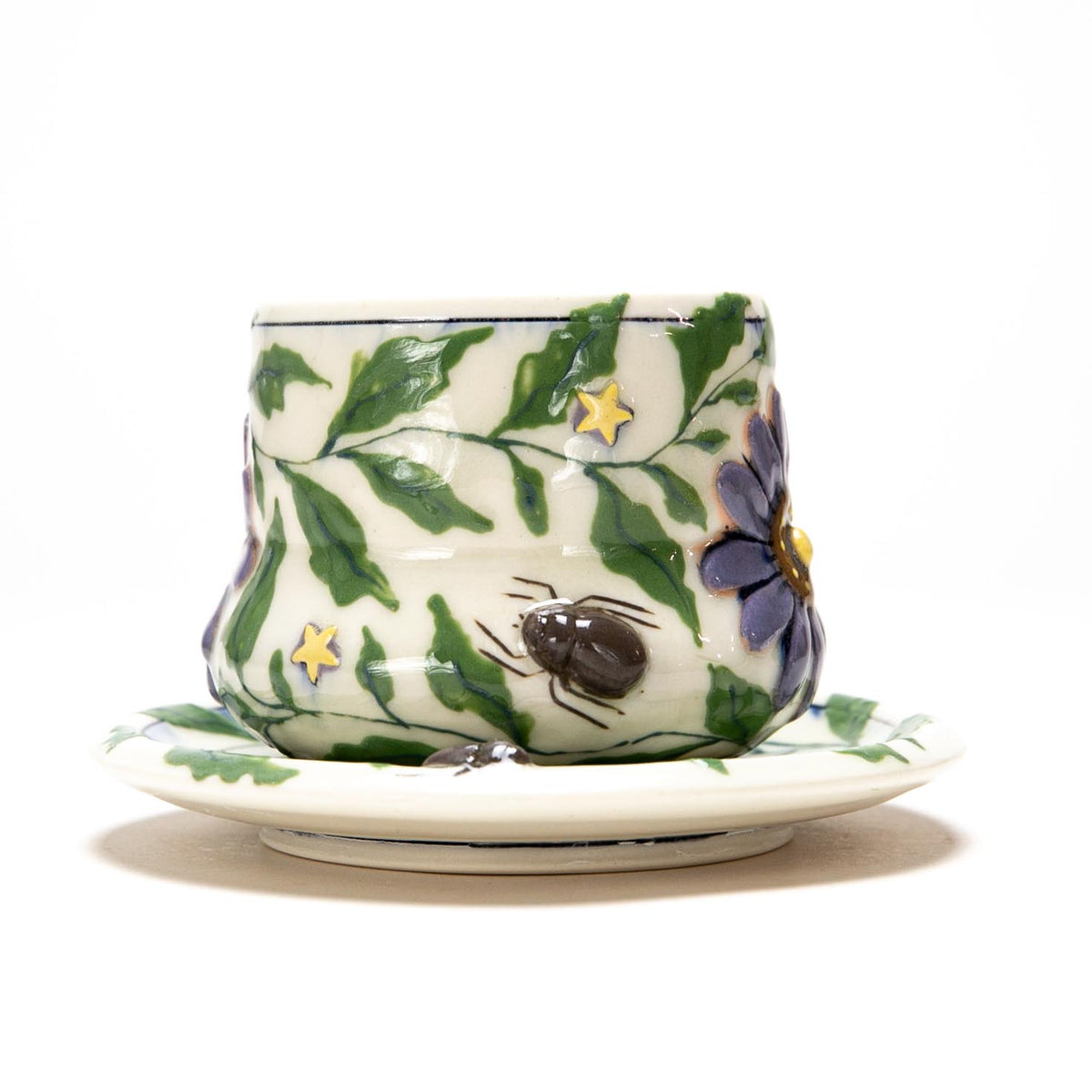 Spooky Teacup + Saucer