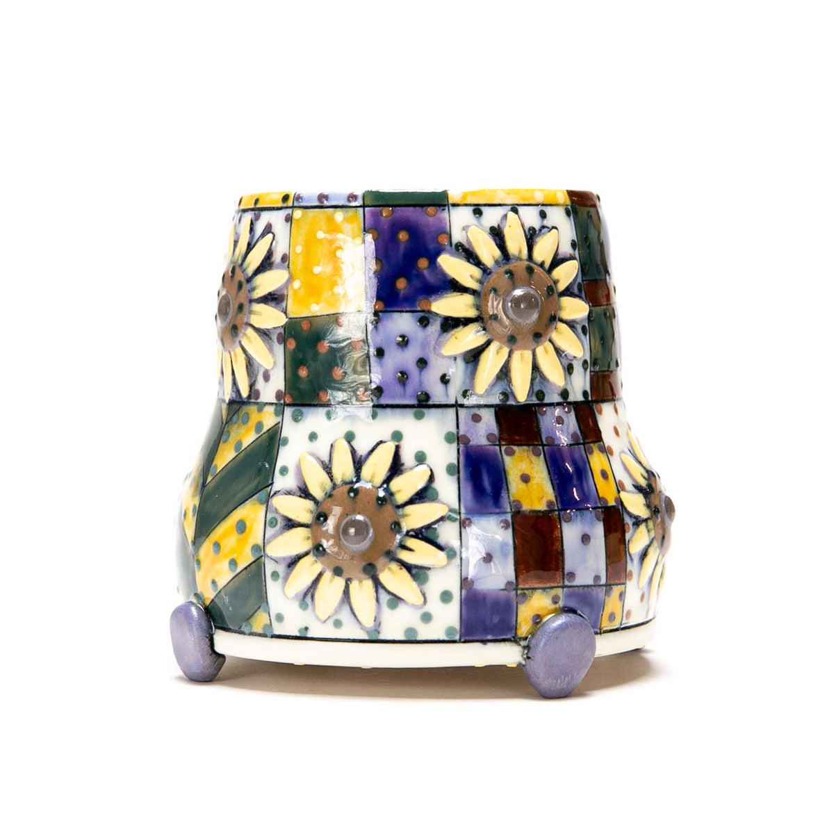 Sunflower Quilt Mug