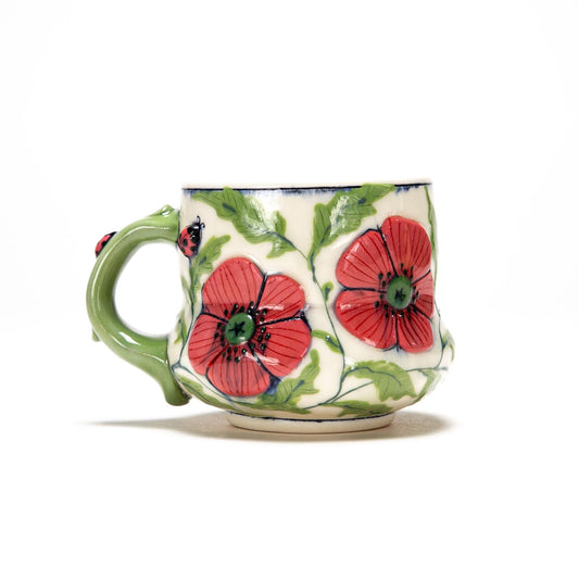 Poppy + Ladybug Teacup