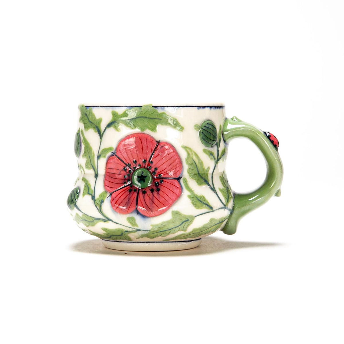 Poppy + Ladybug Teacup