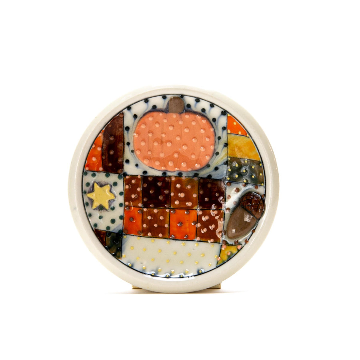 Fall Patchwork Ring Dish