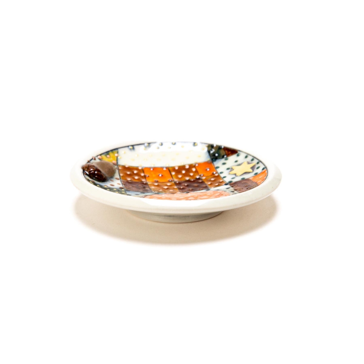 Fall Patchwork Ring Dish