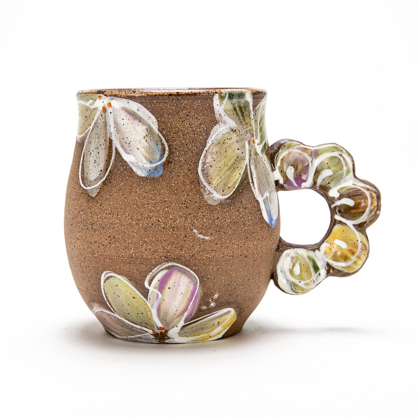 Floral Handle Mug