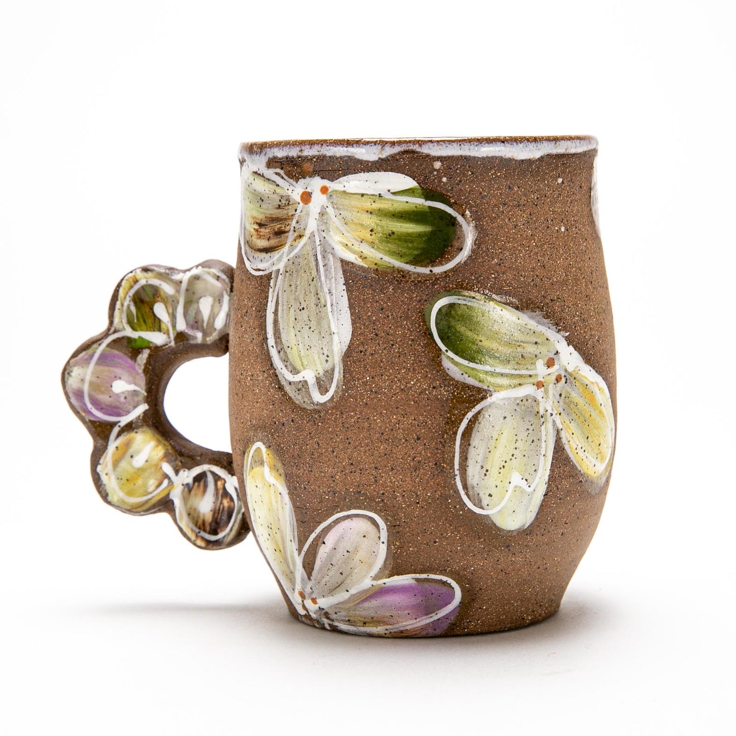 Floral Handle Mug