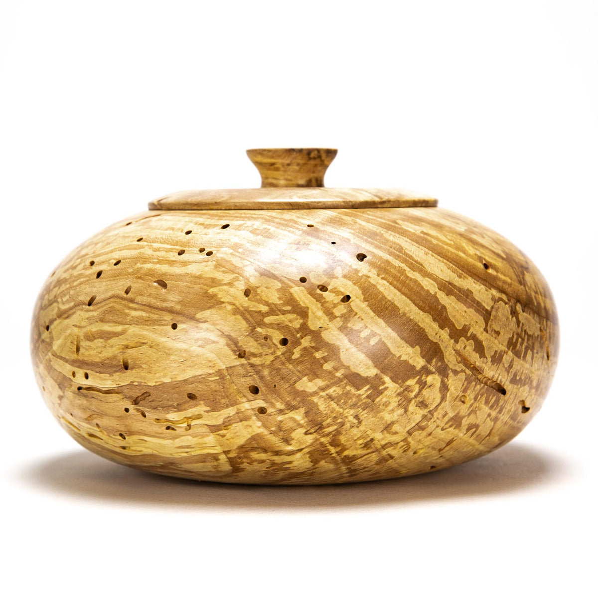 Birch Burl Pot