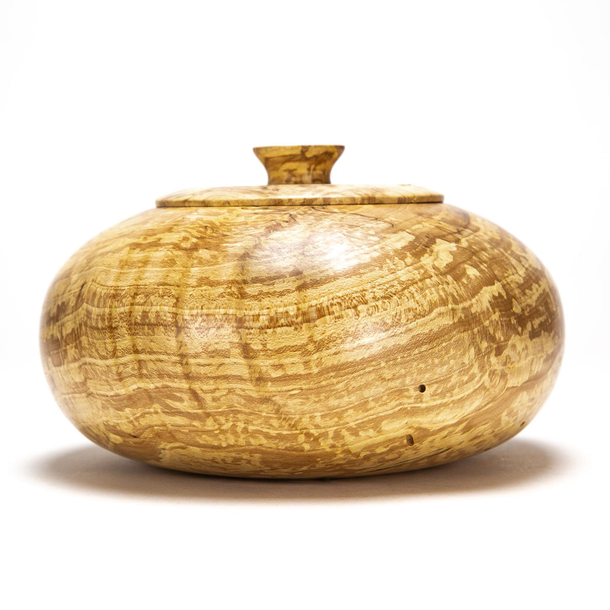 Birch Burl Pot