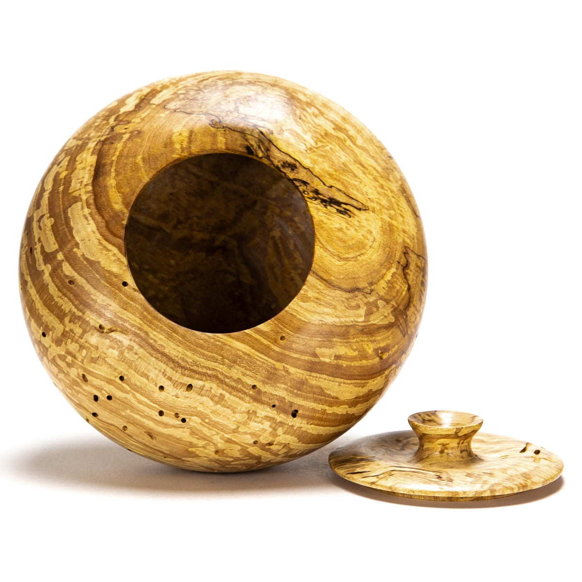 Birch Burl Pot