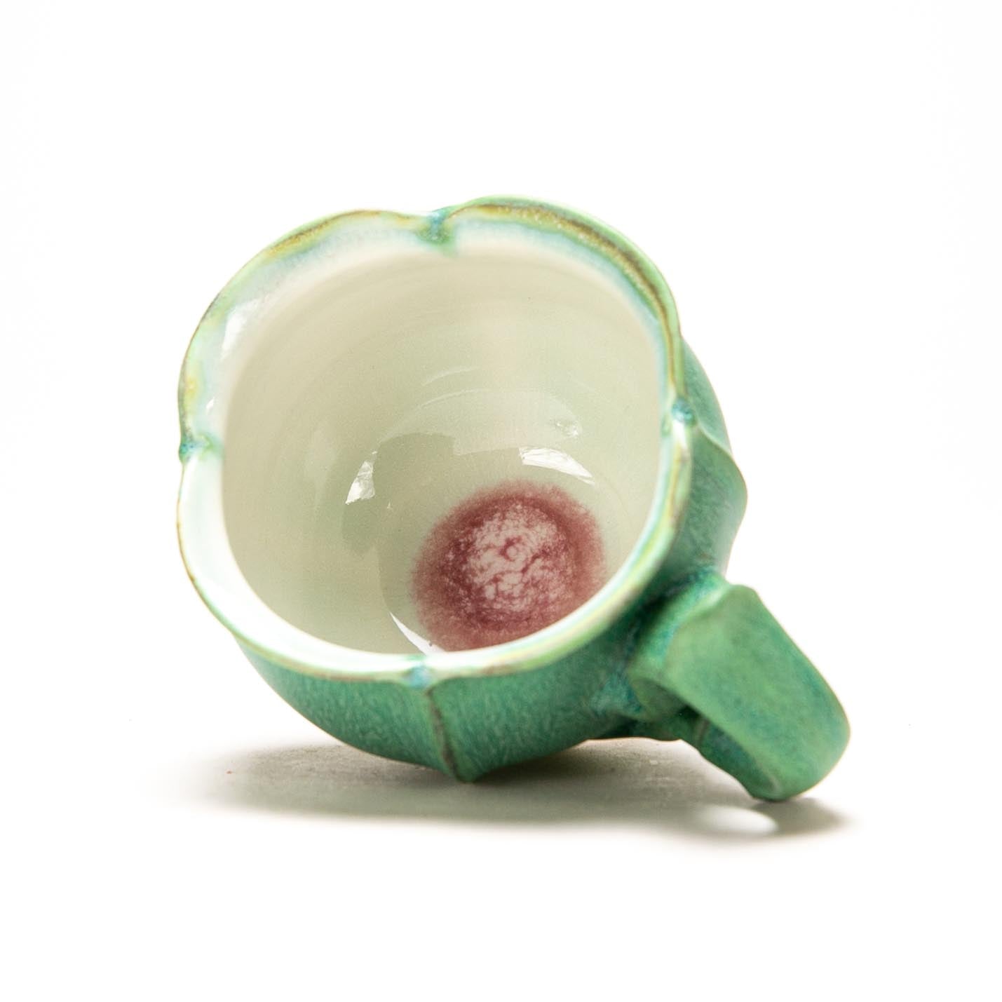 Antique Green Cortado Mug