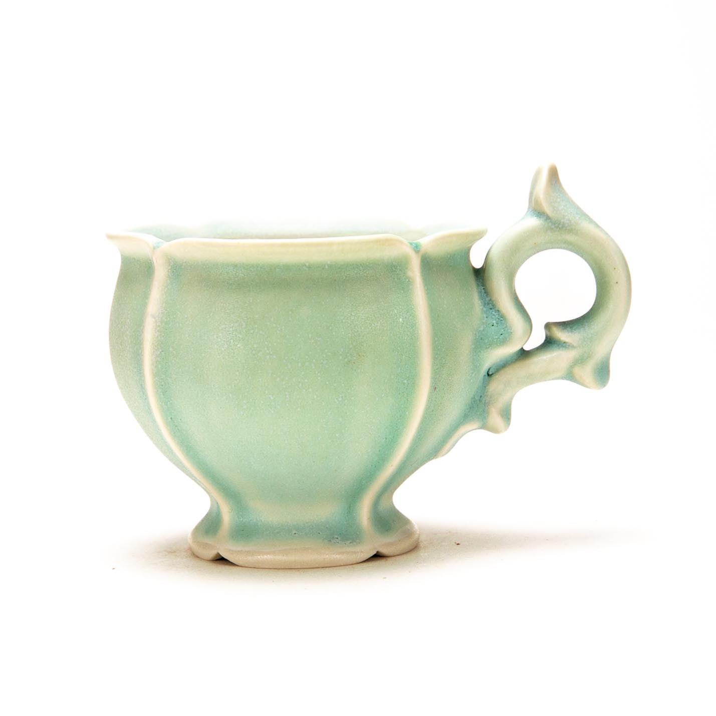 Satin Mint Cortado Mug
