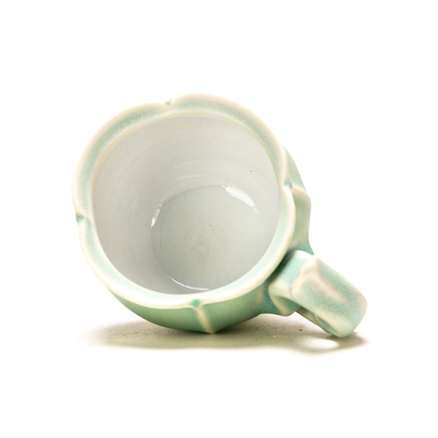 Satin Mint Cortado Mug