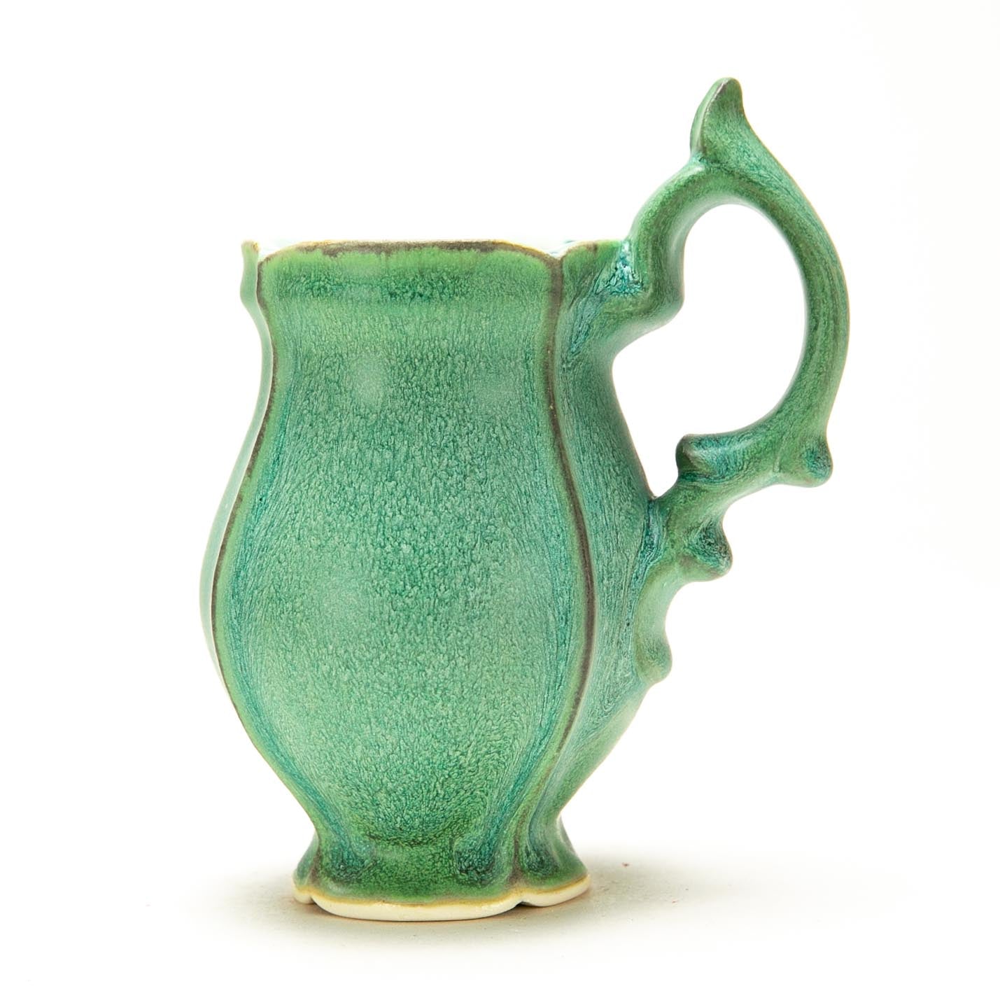 Antique Green Mug