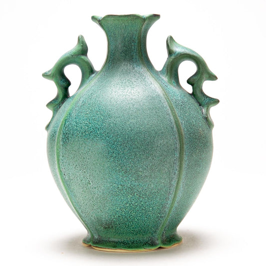 Antique Green Vase
