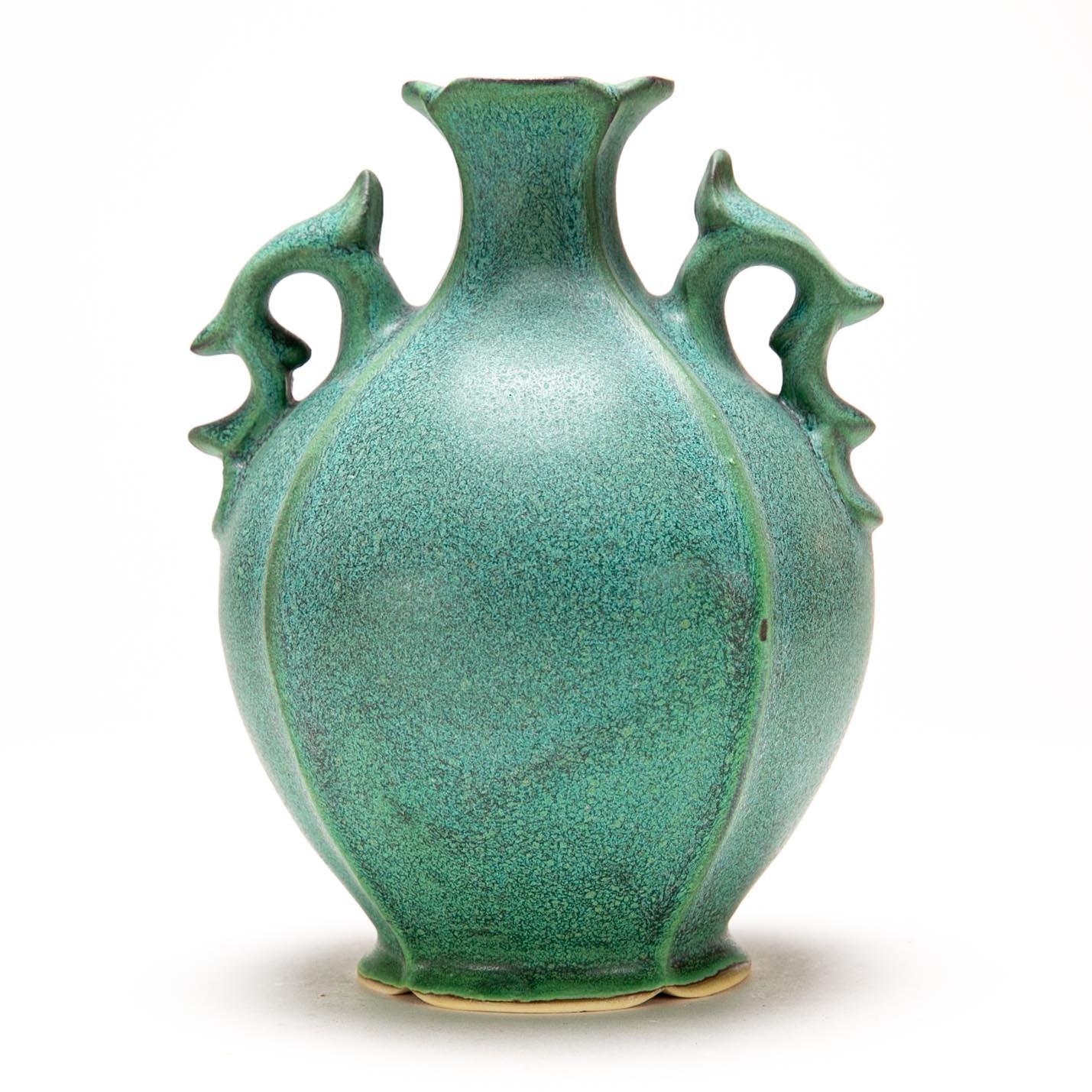 Antique Green Vase