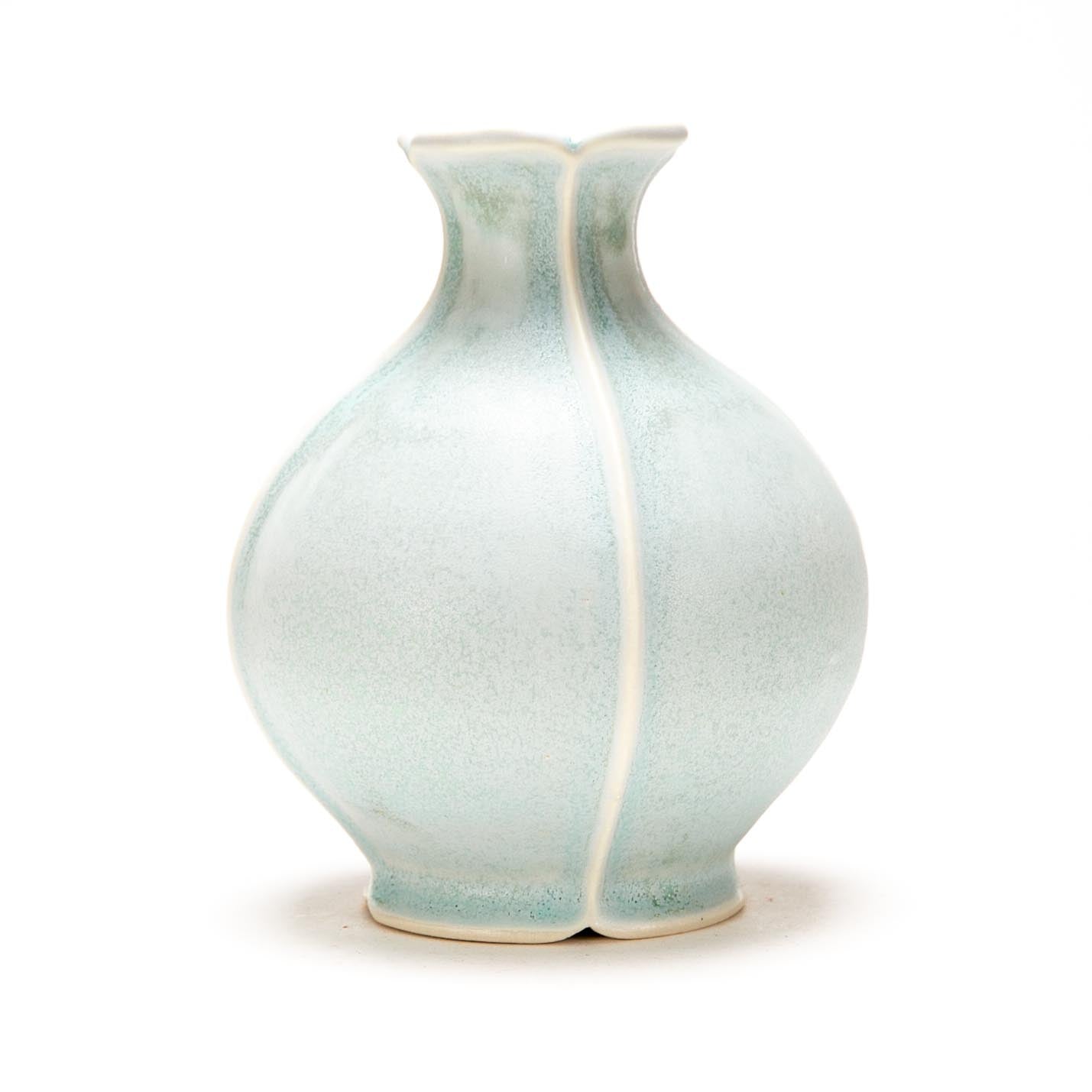 Satin Mint Vase