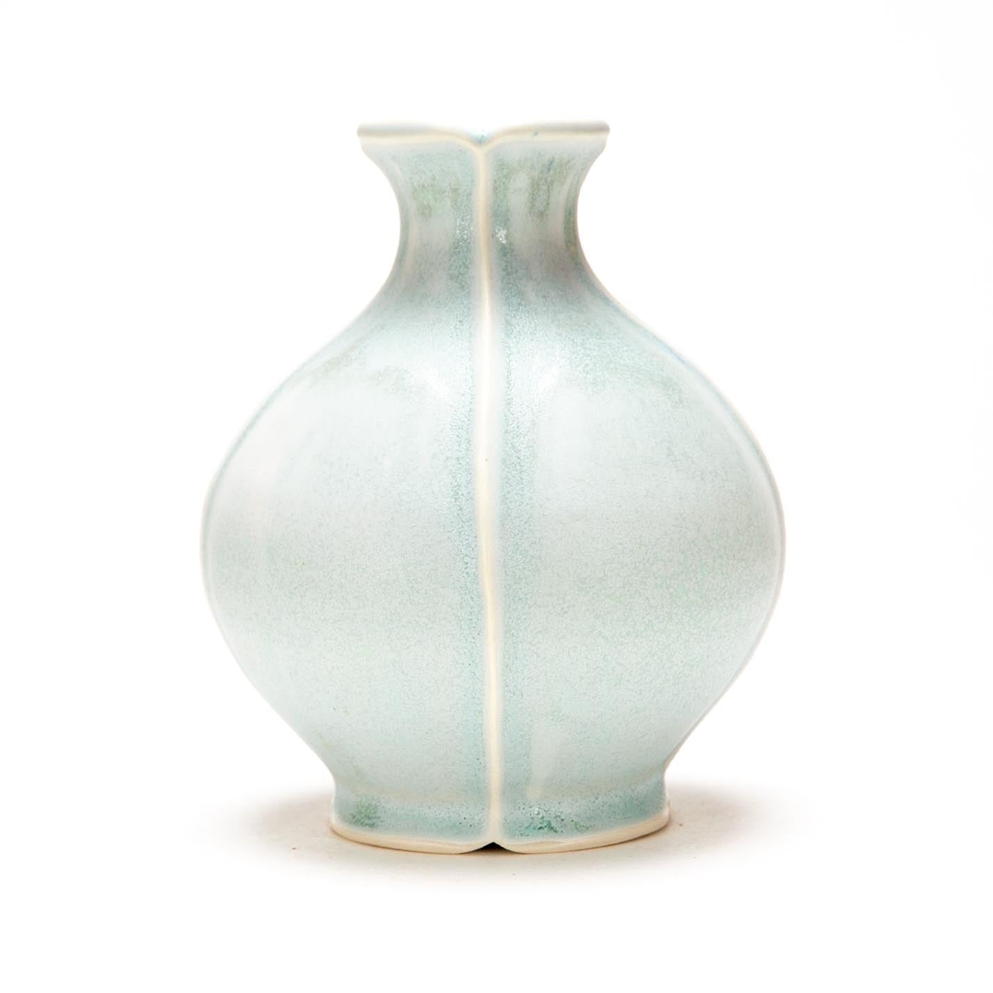 Satin Mint Vase