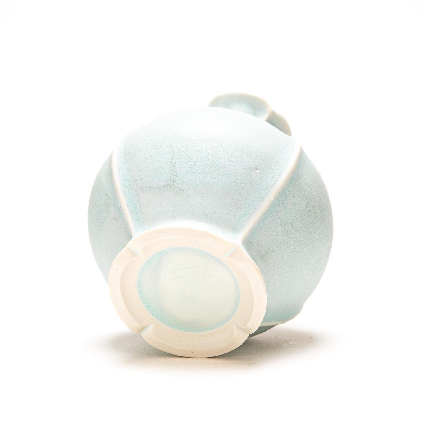 Satin Mint Vase