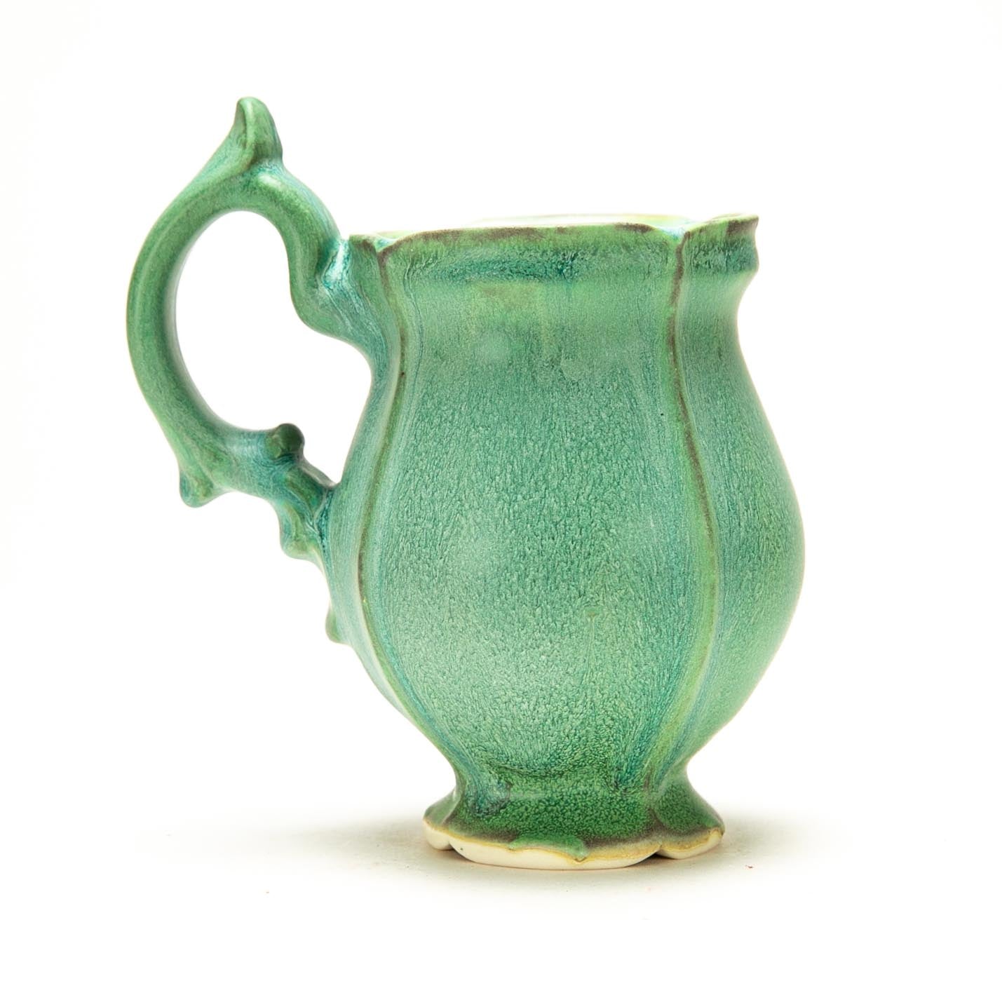 Antique Green Mug