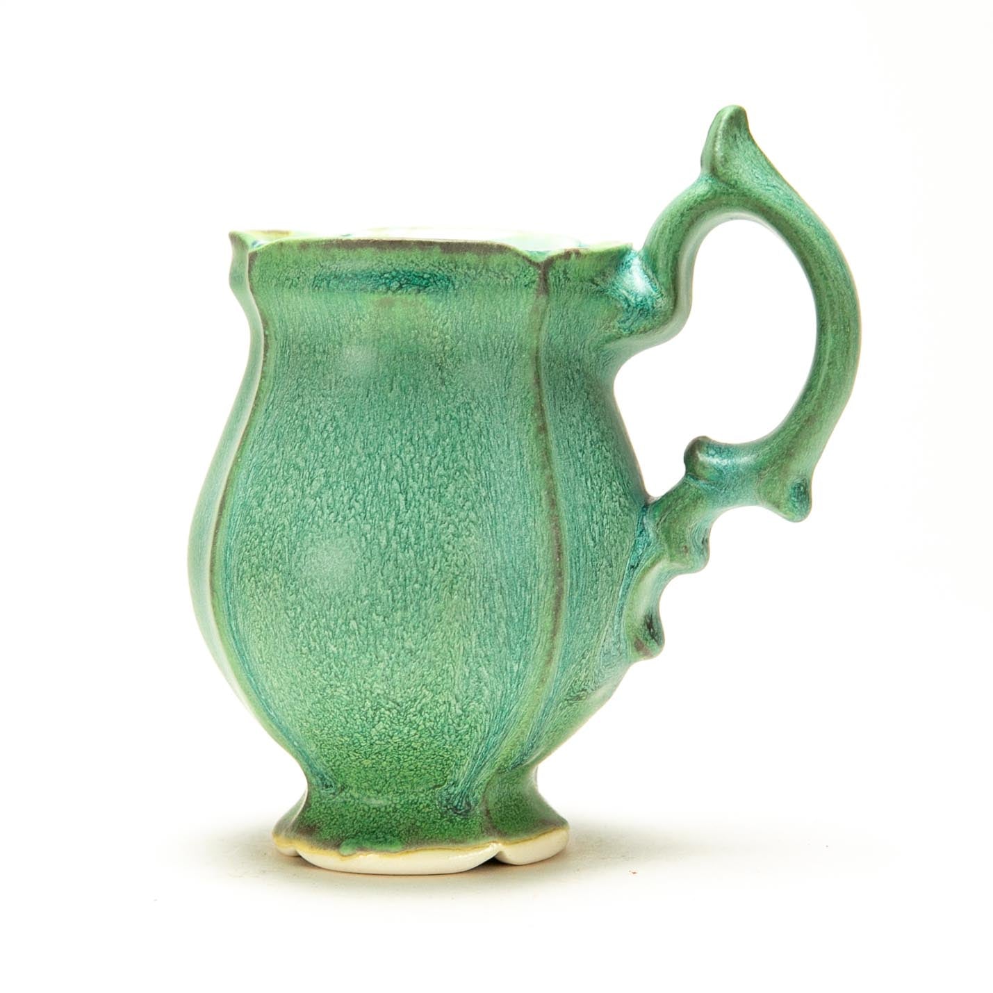 Antique Green Mug