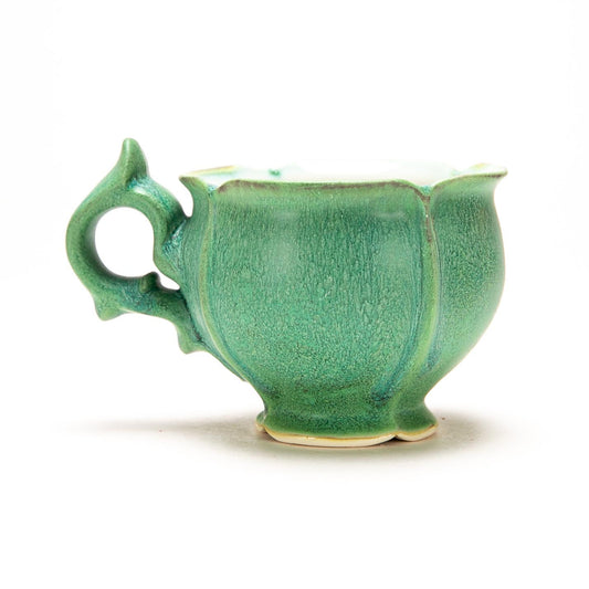 Antique Green Cortado Mug