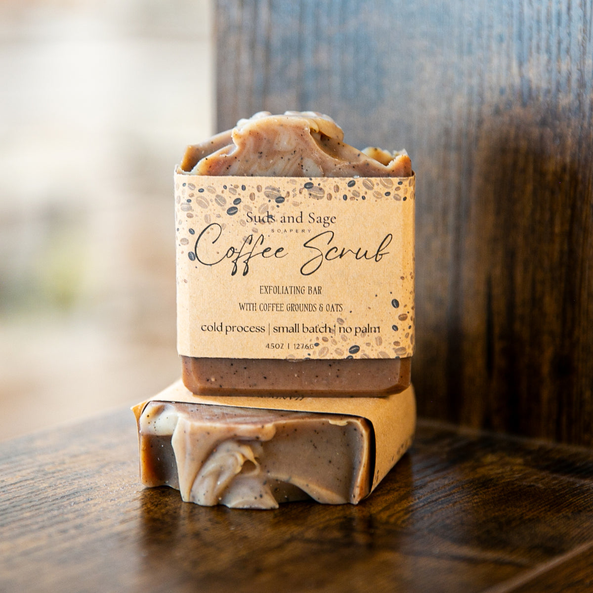 Coffee Scrub | Colloidal Oats/Coffee Ground Bar