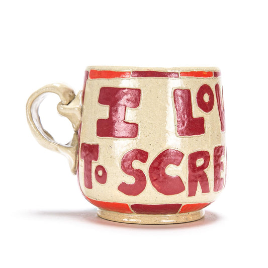 I Love to Scream Mug