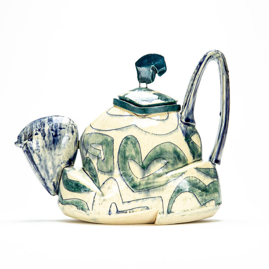 Blue n' White Tea Pot