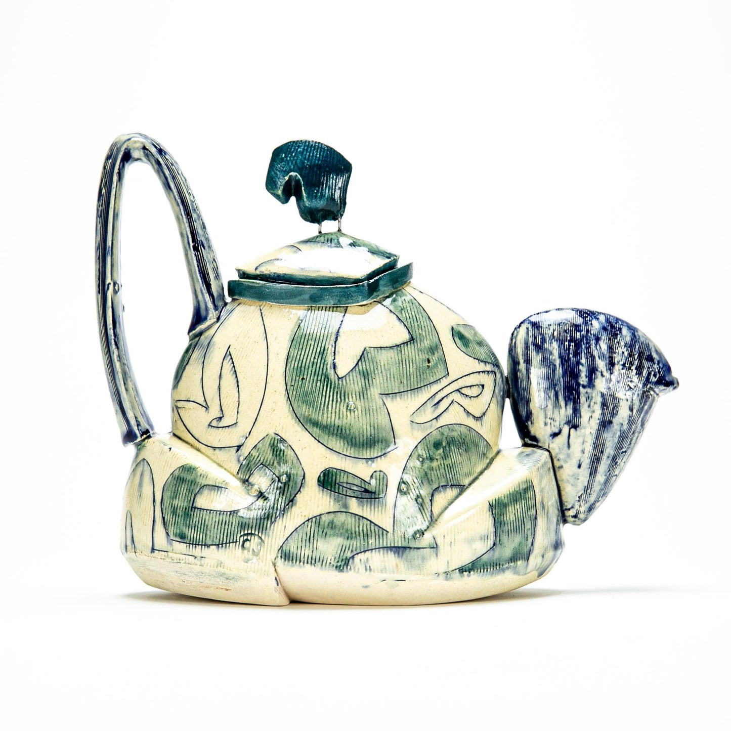 Blue n' White Tea Pot