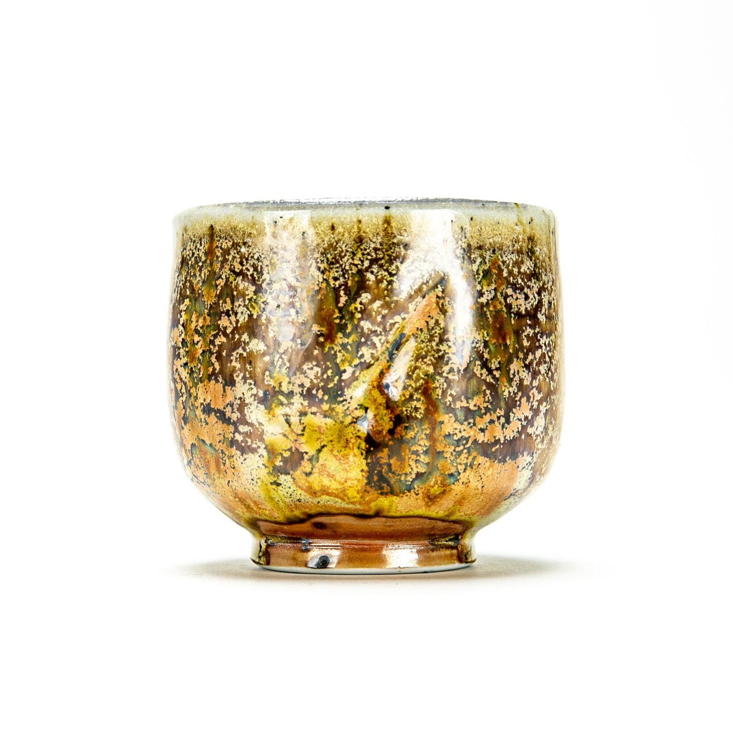 Yellow Crystal Tea Bowl