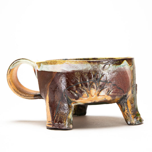 Footed Soup Mug