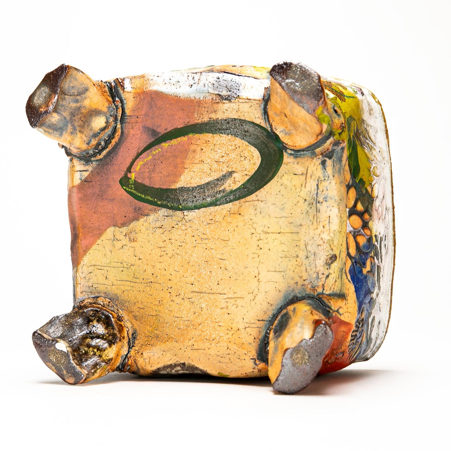 Footed Square Dish