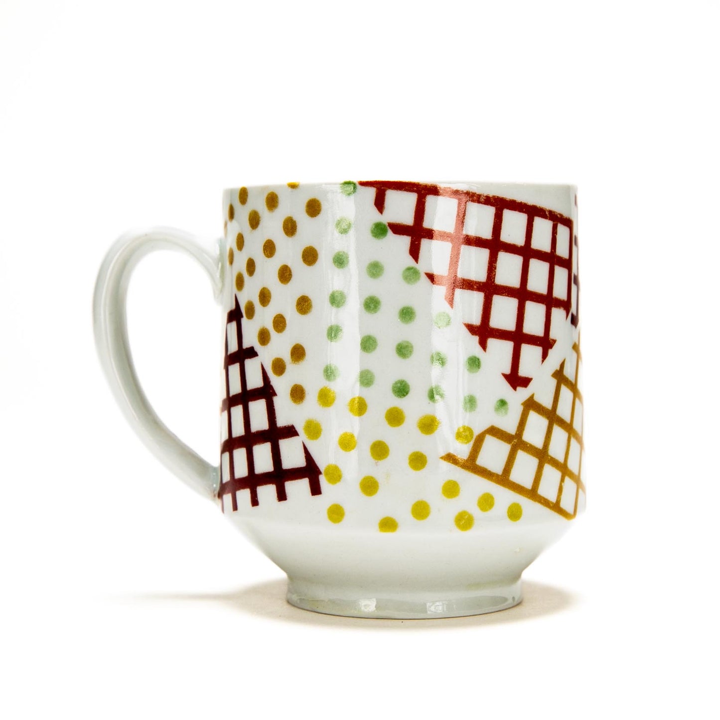 Grid & Dot Mug
