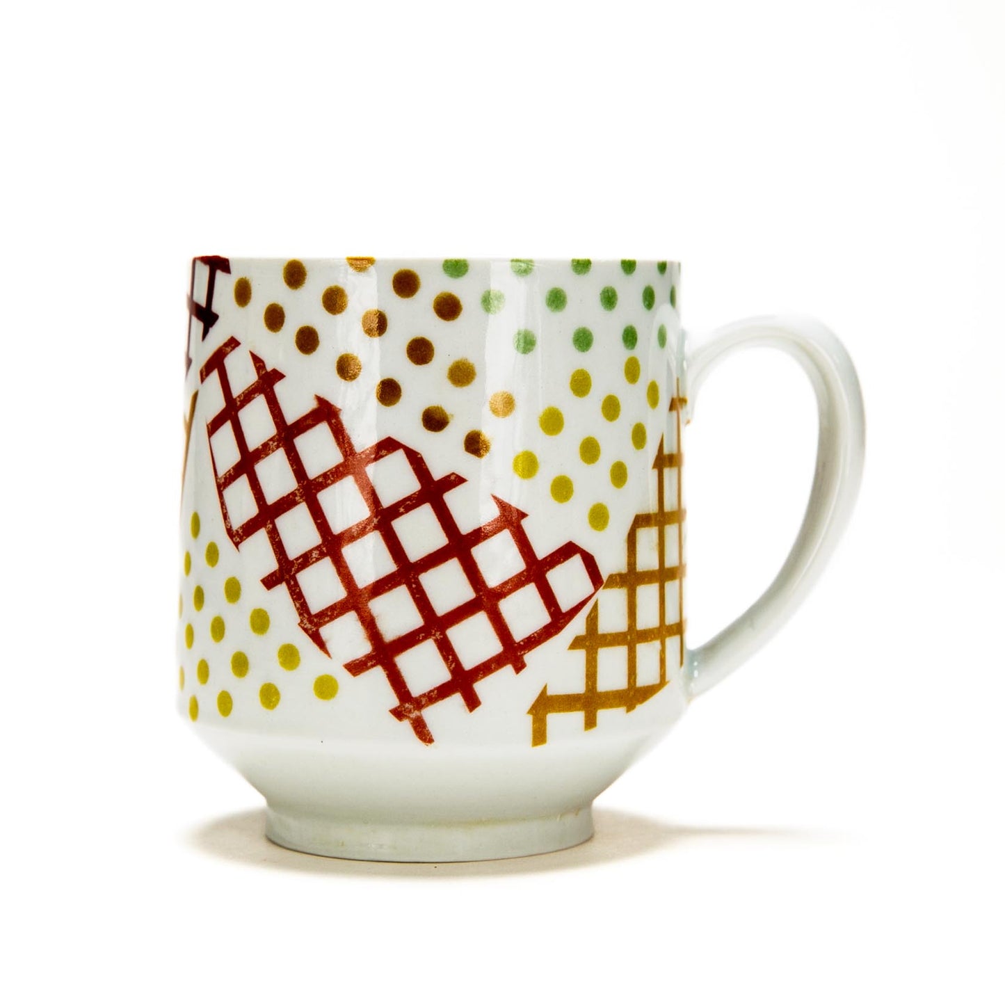 Grid & Dot Mug