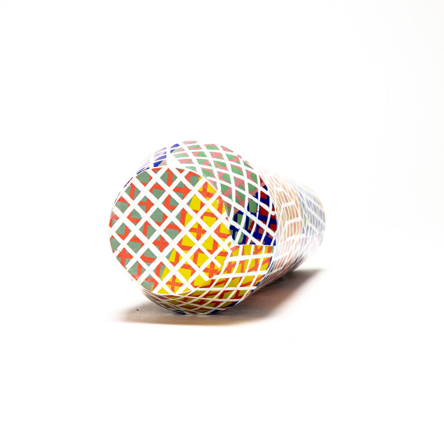 Rainbow Grid Vase