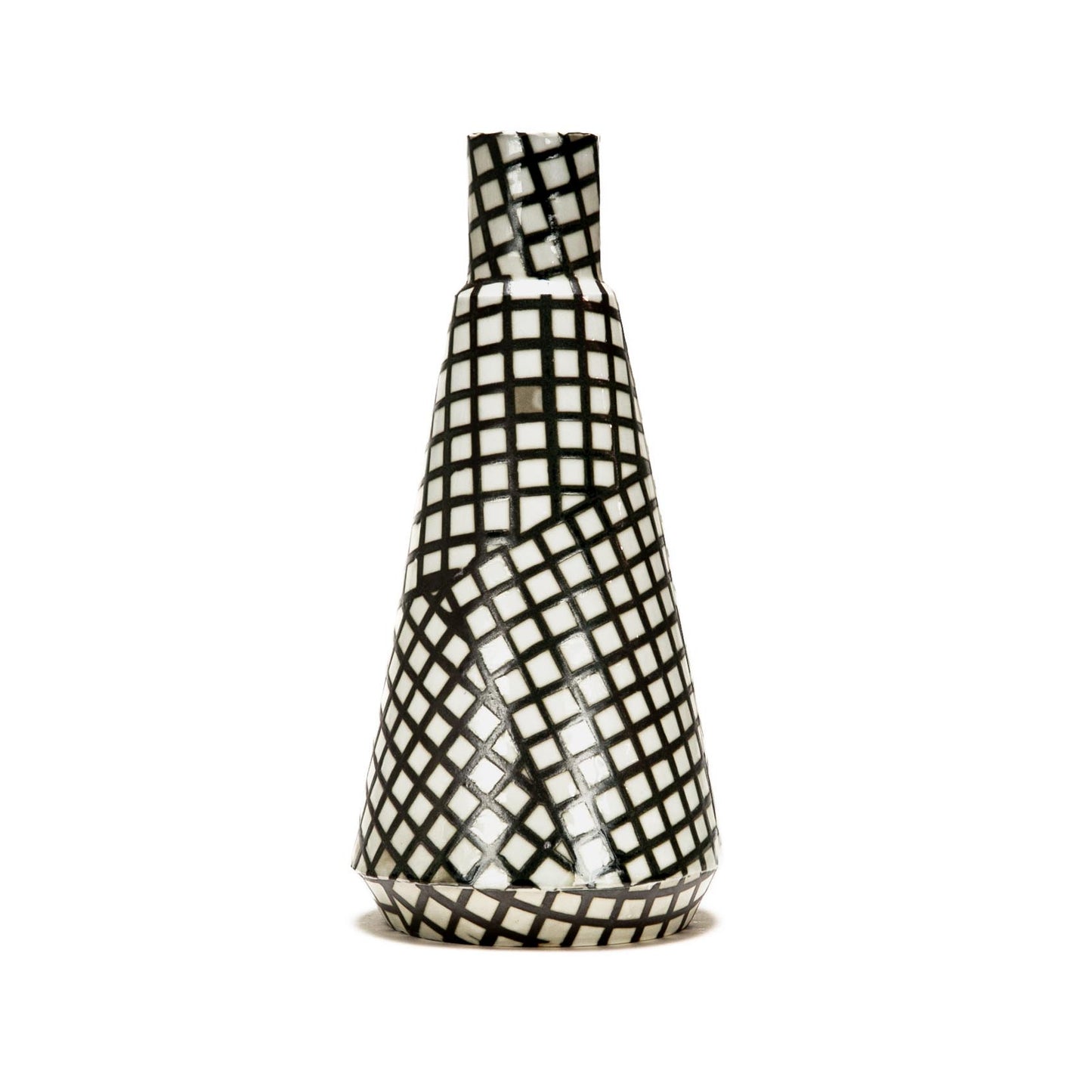 Black Grid Bottle