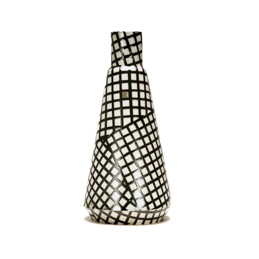 Black Grid Bottle