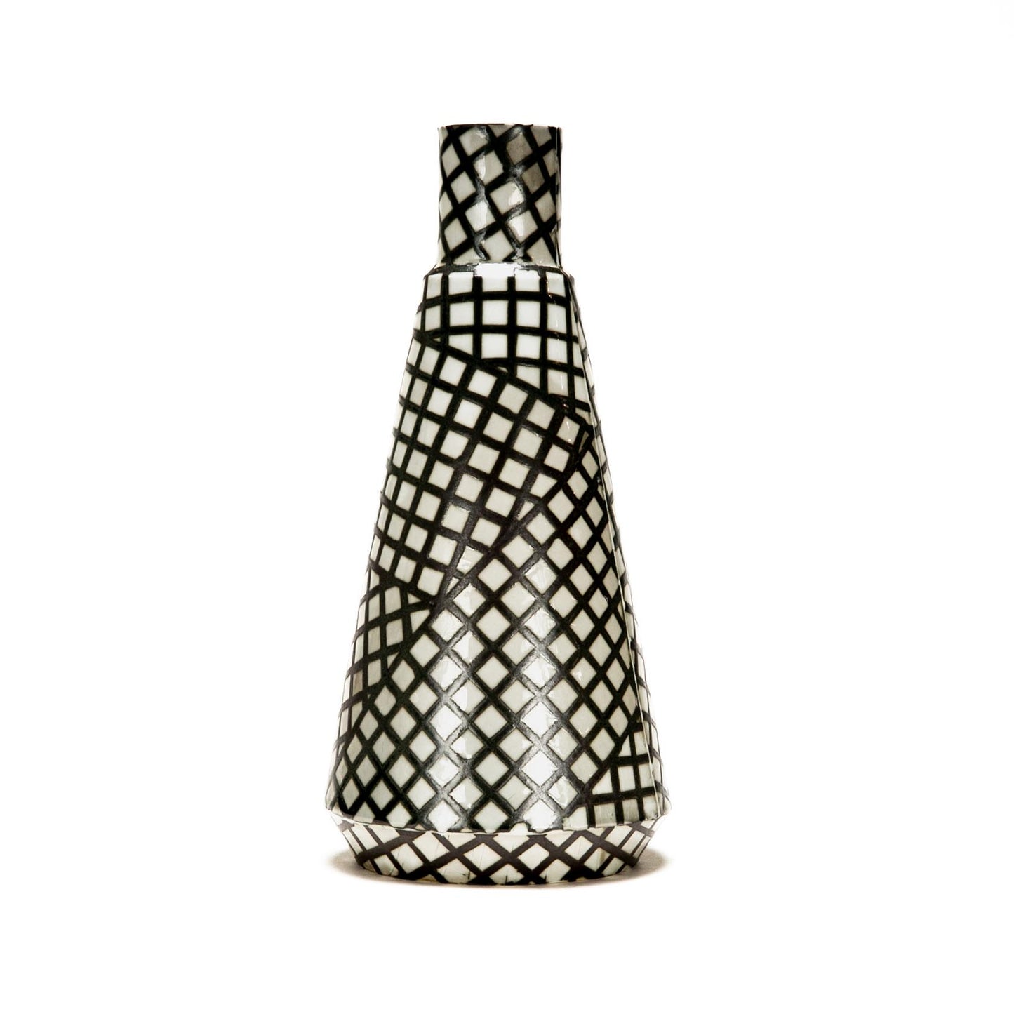 Black Grid Bottle