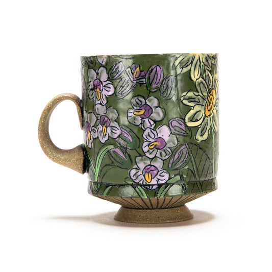 Small Green Montana Meadows Mug