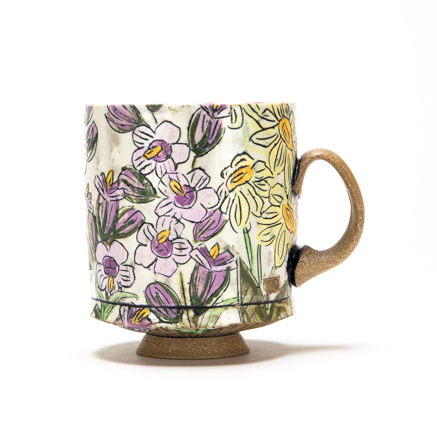 Small White Montana Meadows Mug