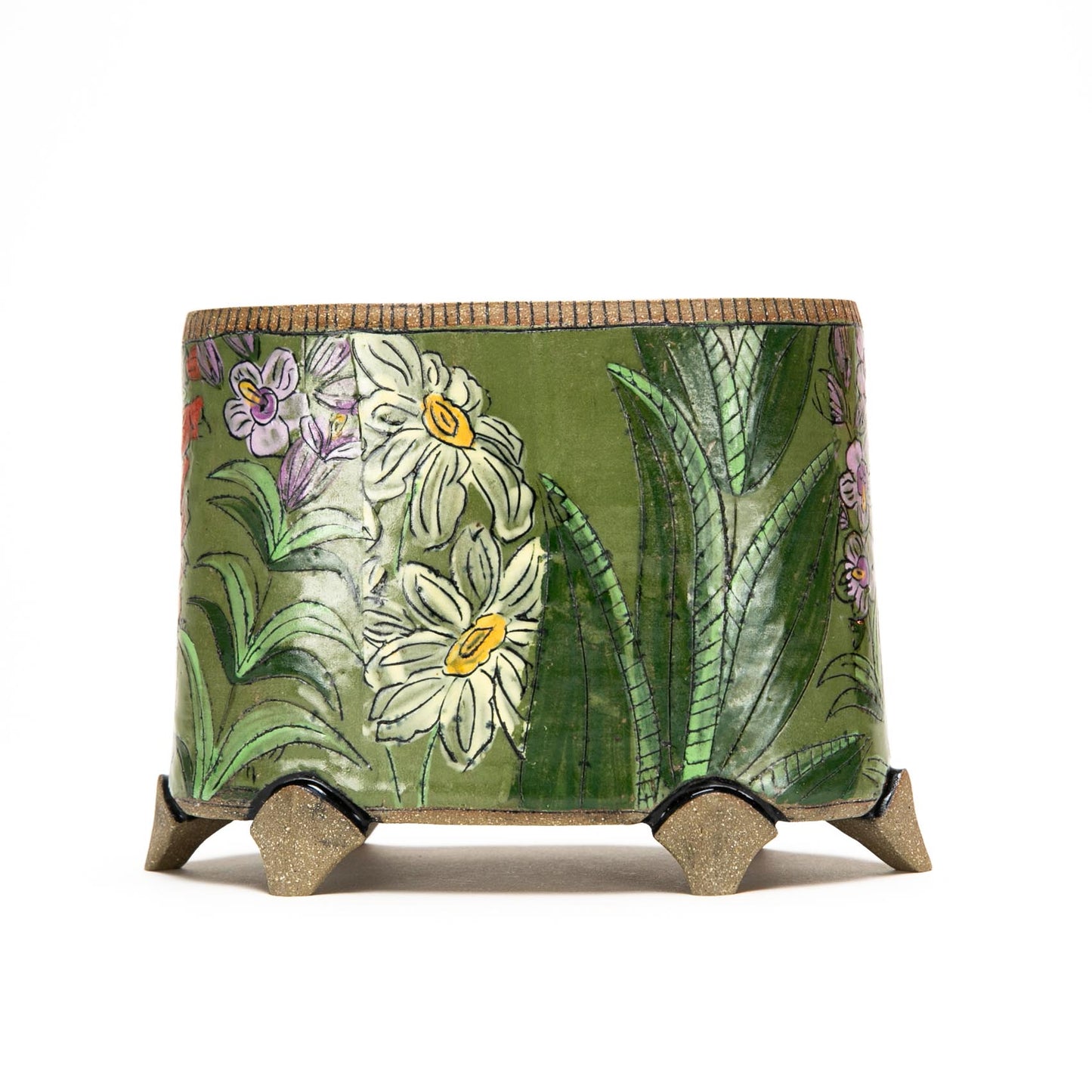 Green Montana Meadows Vase