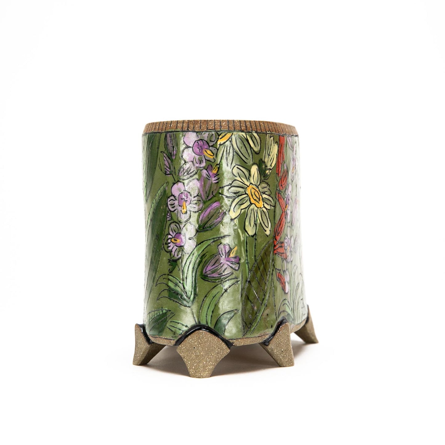 Green Montana Meadows Vase